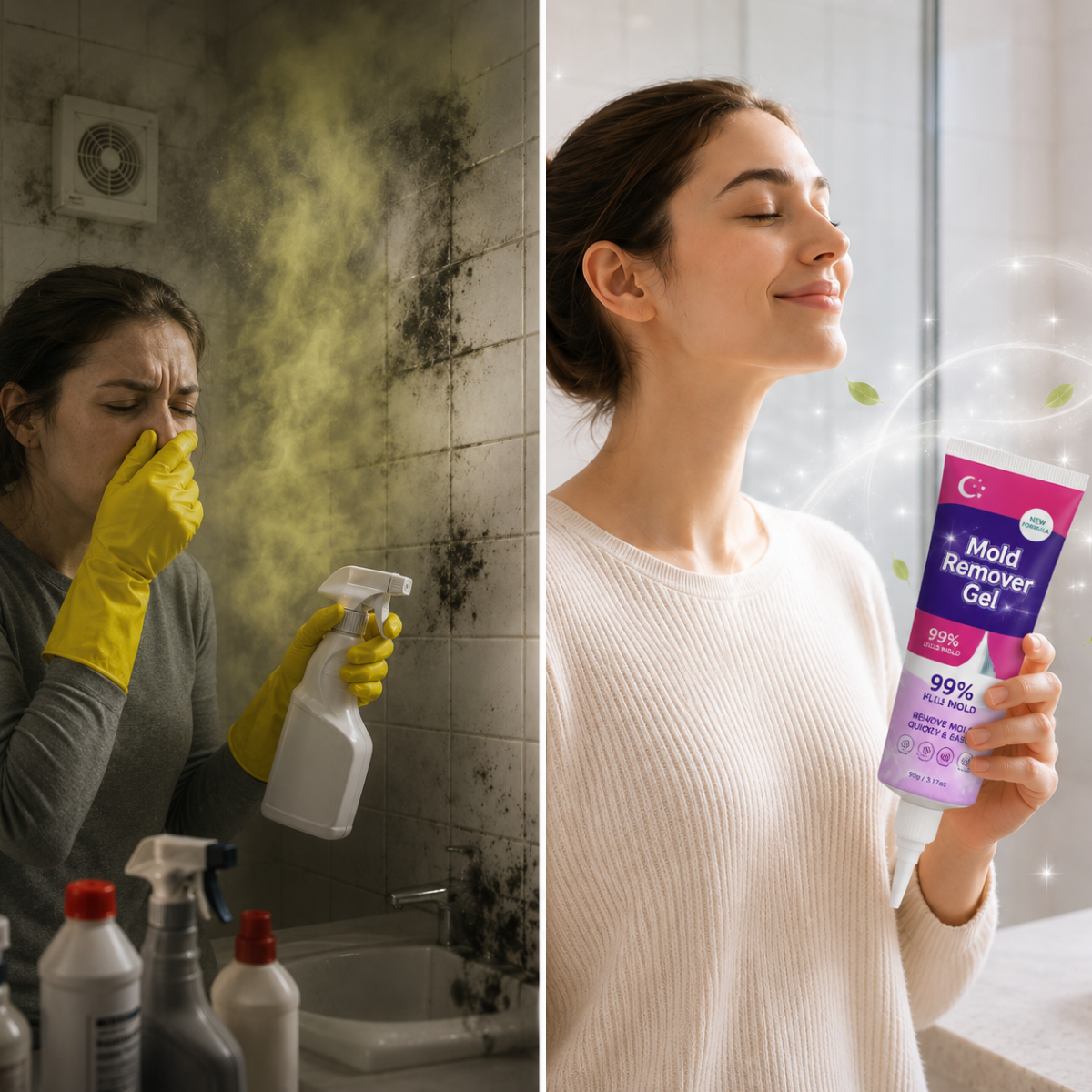 NuroClean no harsh fumes fresh scent
